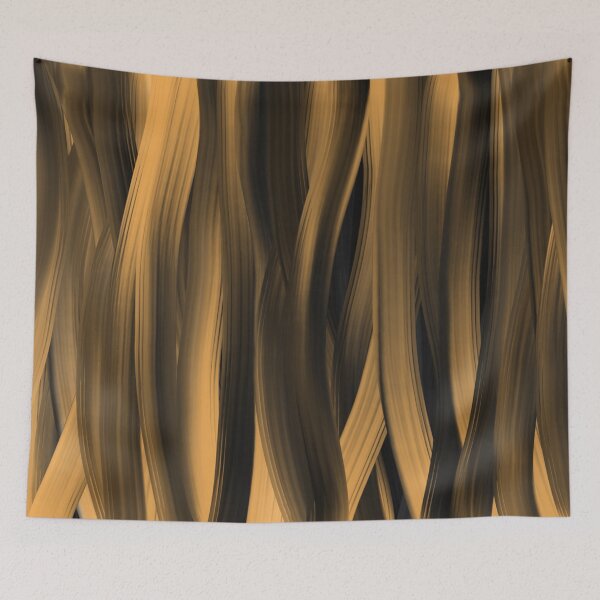 Item preview, yellow curves abstract designed and sold by Thorko.