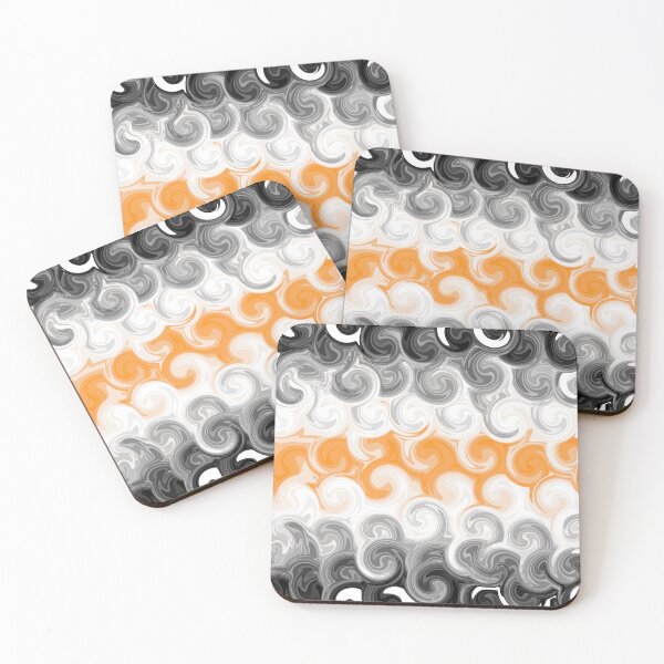 Item preview, Dirty and orange waves designed and sold by Stephany Montás.