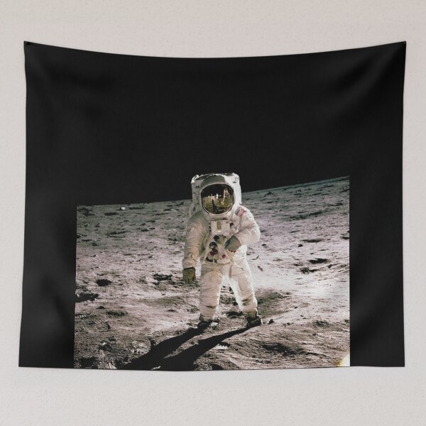 Item preview, Buzz Aldrin On The Moon designed and sold by VintageMode.