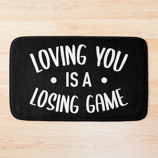 Item preview, Loving You Is A Losing Game (White) designed and sold by FilipeFerreira.