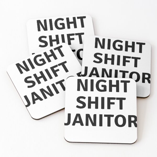Item preview, Night Shift Janitor designed and sold by shopT-shirt0.