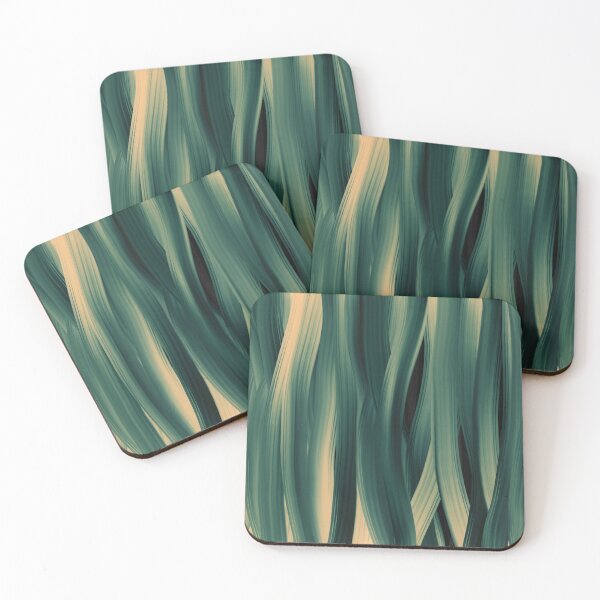 Item preview, green curves abstract designed and sold by Thorko.