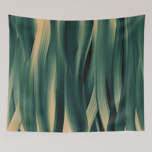 Item preview, green curves abstract designed and sold by Thorko.
