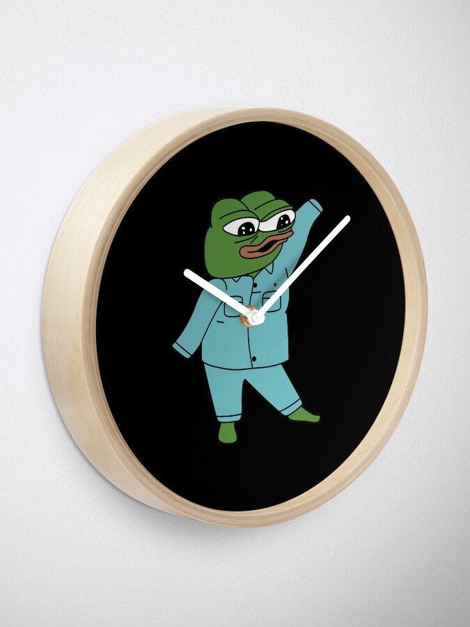 Pepega High Quality Emote Clock for Sale by OldDannyBrown