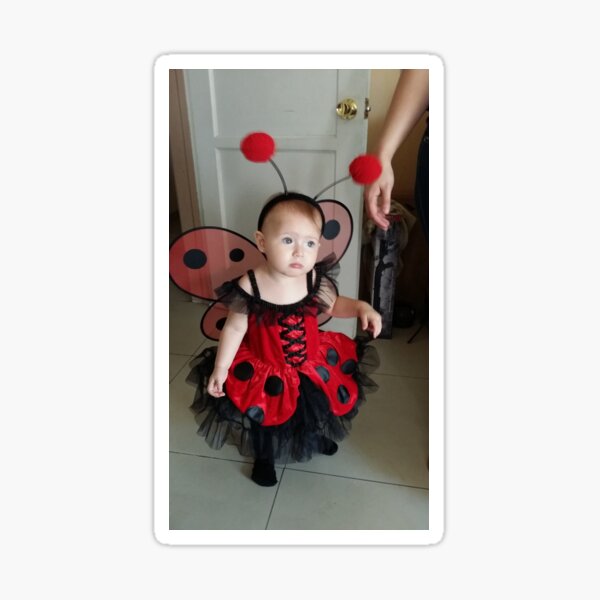 Lady Bug Princess Sticker