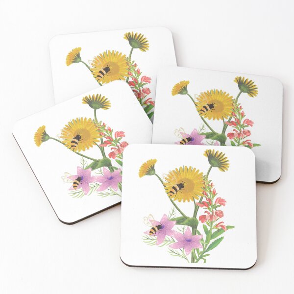Item preview, Honeybee flowers designed and sold by Little Store On Keedonwood.