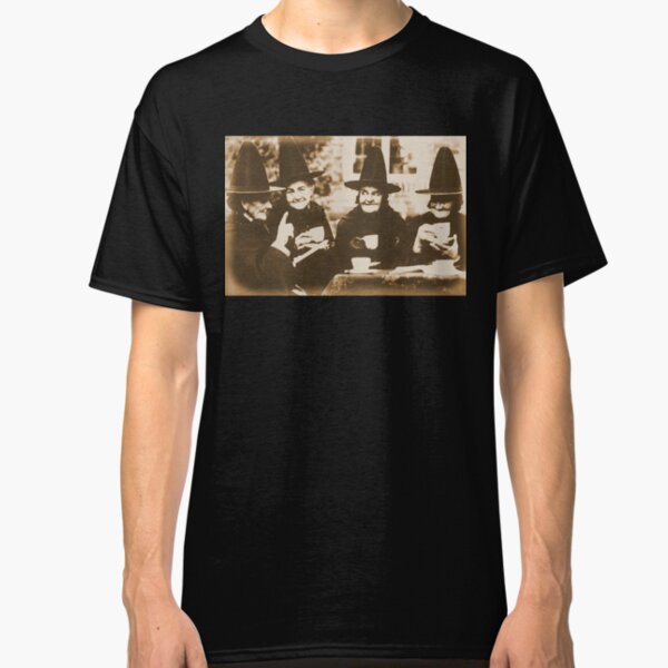 Witches Tea Party - sepia Classic T-Shirt