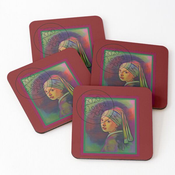 Item preview, Art in Lockdown - Van Meer The Girl with the Pearl Earring - Photo design designed and sold by kikidu21.