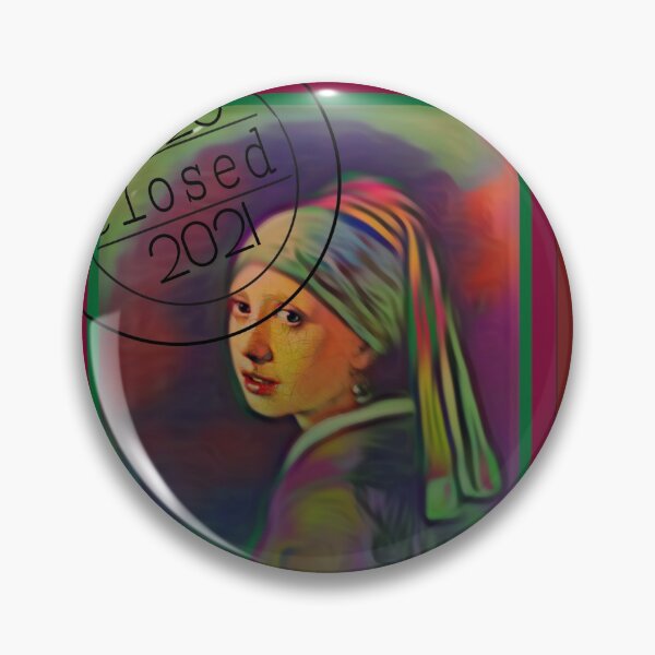 Item preview, Art in Lockdown - Van Meer The Girl with the Pearl Earring - Photo design designed and sold by kikidu21.