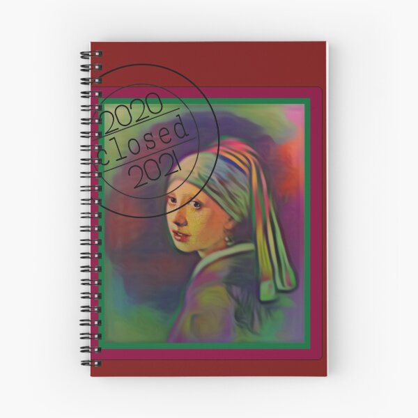 Item preview, Art in Lockdown - Van Meer The Girl with the Pearl Earring - Photo design designed and sold by kikidu21.