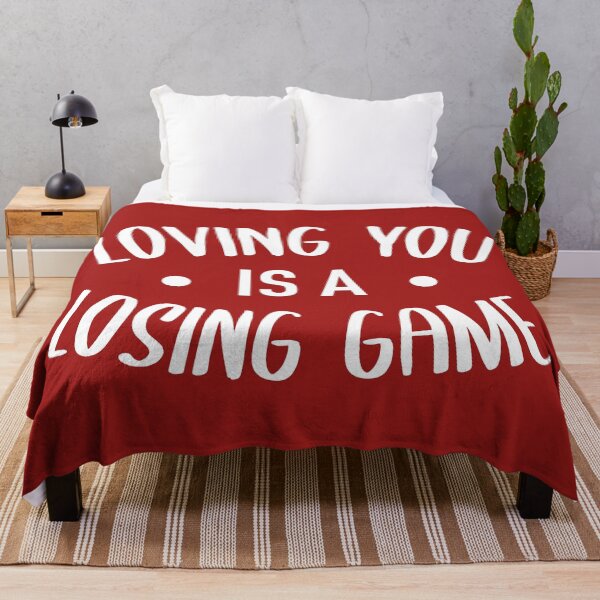 Item preview, Loving You Is A Losing Game (Dark Red BG) designed and sold by FilipeFerreira.