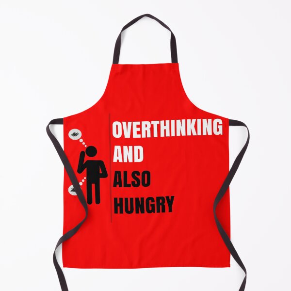 Item preview, Overthinking And Also Hungry designed and sold by Markedin.