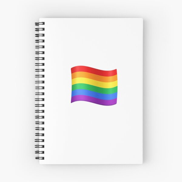 Item preview, Wavy Rainbow Flag Sticker designed and sold by kittycrafts.