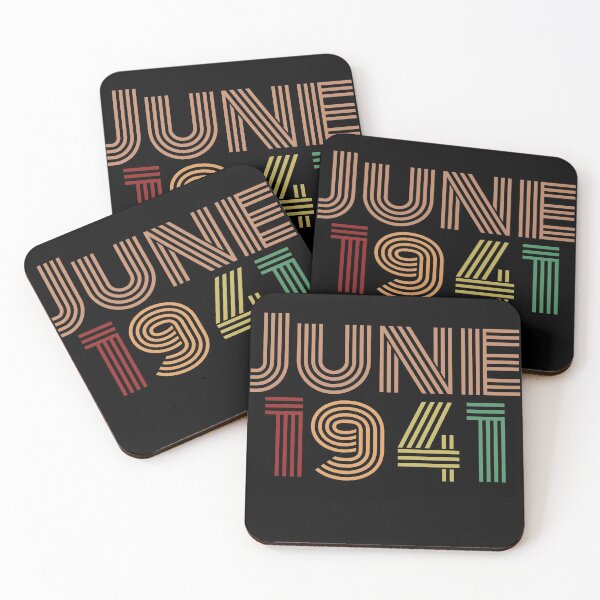 Item preview, June 1941 Design, Happy 80th Birthday, Happy Eighties Birthday designed and sold by marosharaf.