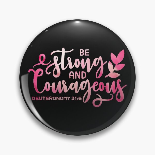 Item preview, Bible Quote - Be Strong and Courageous designed and sold by jeyel7.