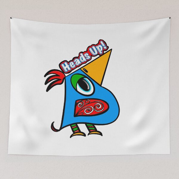Item preview, Heads up Quirky Bird designed and sold by ArtishbyLisa.