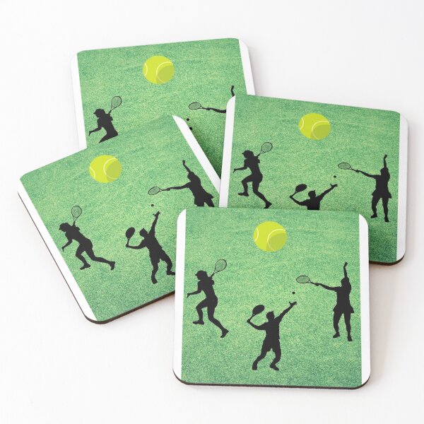 Item preview, Tennis silhouettes designed and sold by Helen Enchanted Designs .