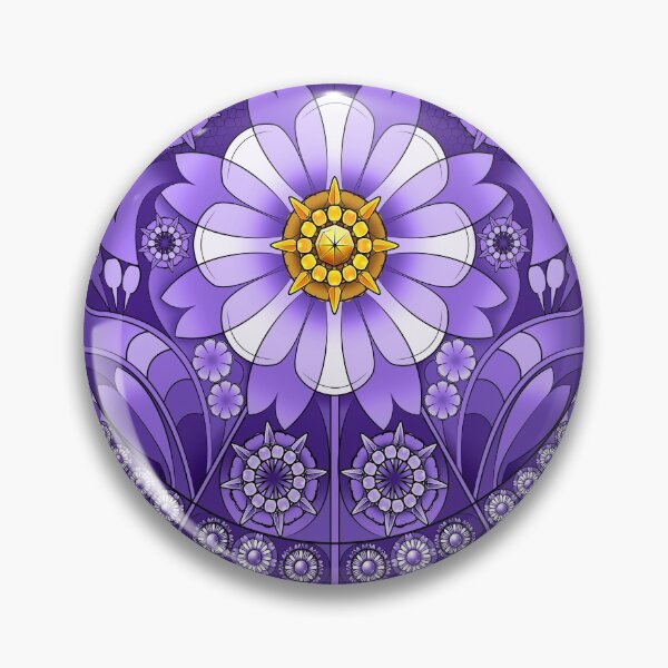 Item preview, Stainglass Spring Equinox - Violet *Limited Edition* designed and sold by Make-It-Mico.