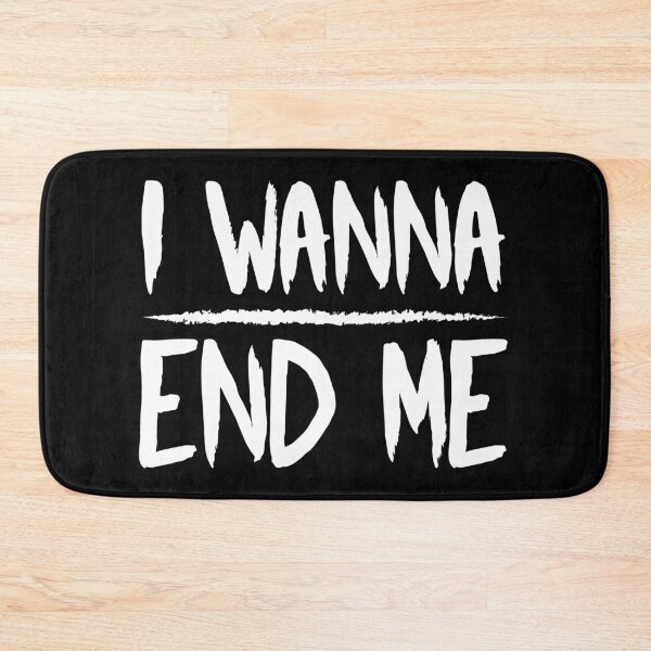 Item preview, I Wanna End Me (White) designed and sold by FilipeFerreira.