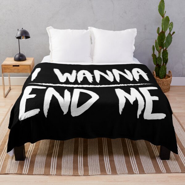Item preview, I Wanna End Me (White) designed and sold by FilipeFerreira.