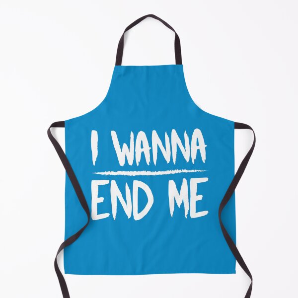 Item preview, I Wanna End Me (Blue BG) designed and sold by FilipeFerreira.