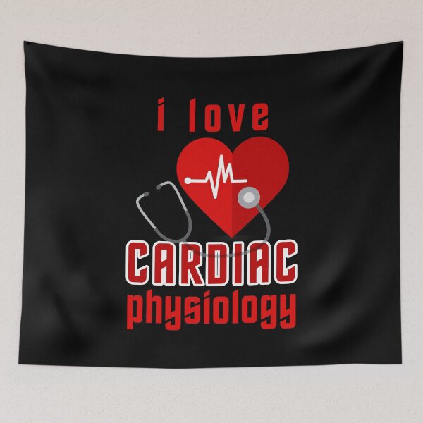 Item preview, heart ecg,  i love cardiac physiology designed and sold by doctors-apparel.