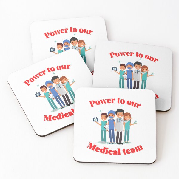 Item preview, Power to our medical team designed and sold by MacjarrGems.