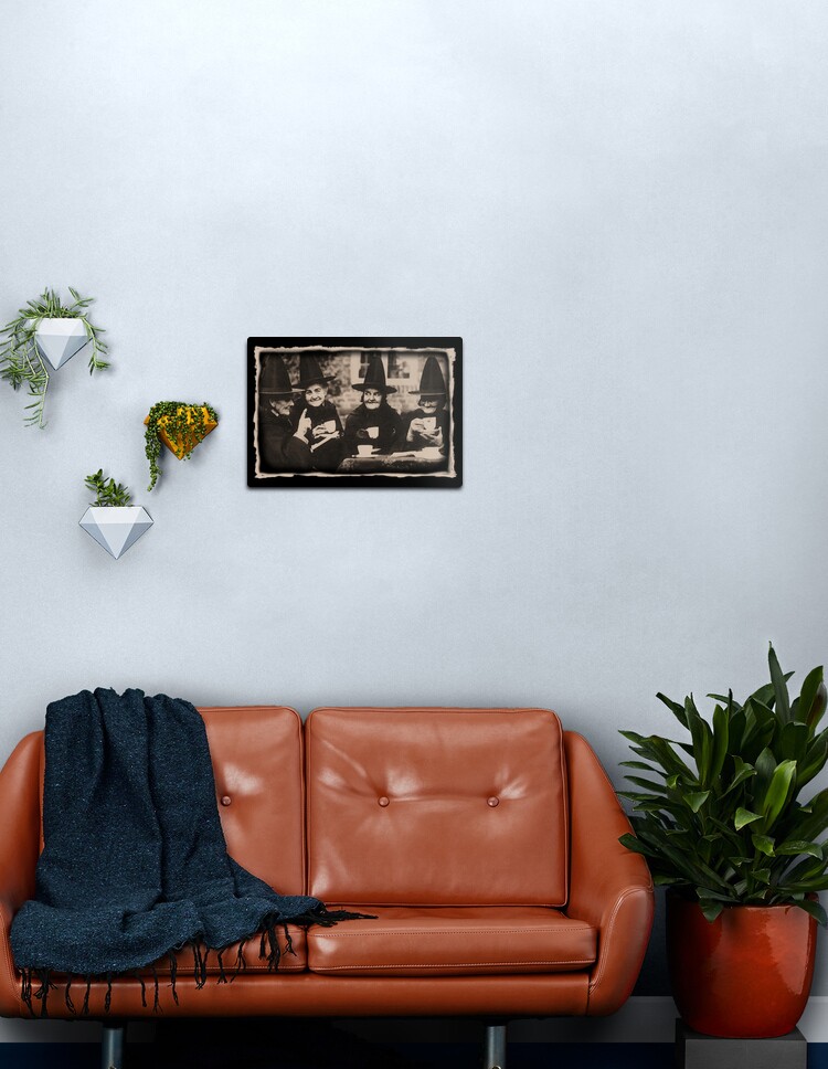 Historic Photo Print Witches Having Tea