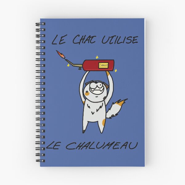 Item preview, Le Chat Utilise le Chalumeau designed and sold by Teslavire.