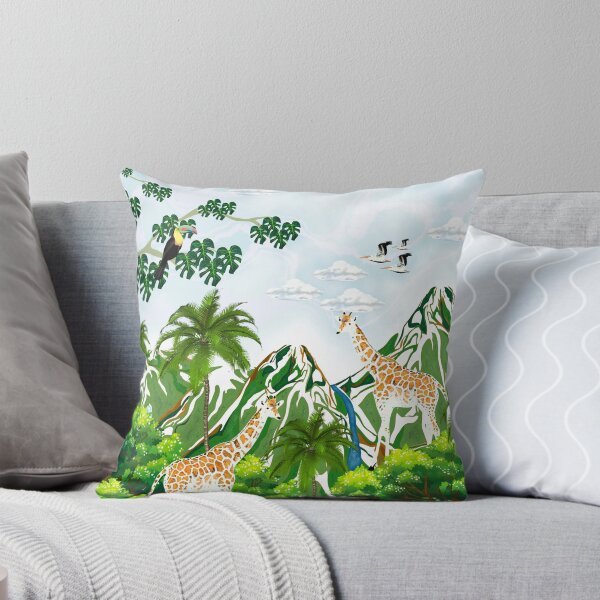Item preview, Jungle Landscape Illustration  designed and sold by MarcSabuncu.
