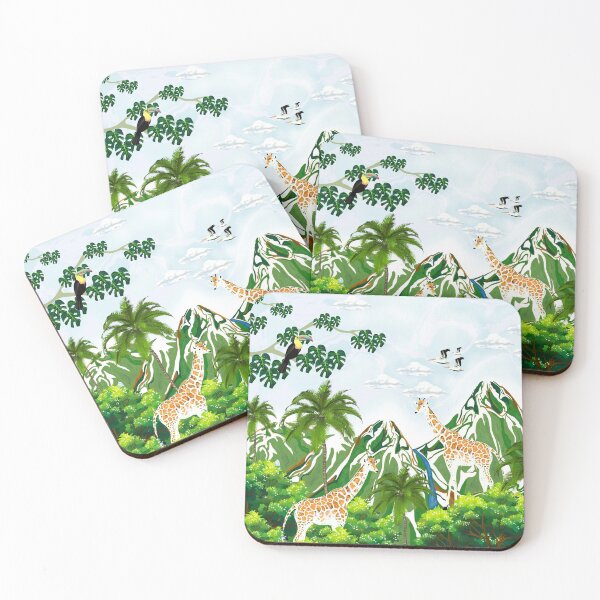 Item preview, Jungle Landscape Illustration  designed and sold by MarcSabuncu.