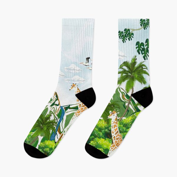 Item preview, Jungle Landscape Illustration  designed and sold by MarcSabuncu.
