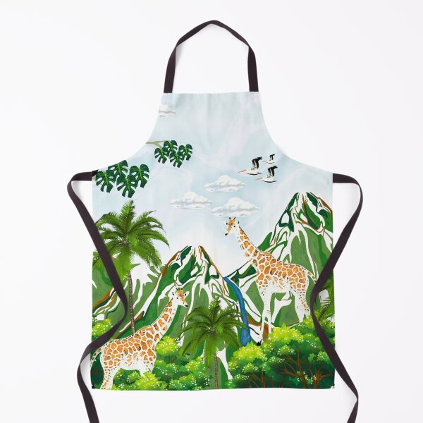 Item preview, Jungle Landscape Illustration  designed and sold by MarcSabuncu.