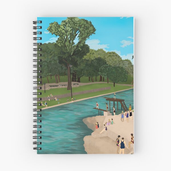 Item preview, Barton springs sketch designed and sold by prettythangz.