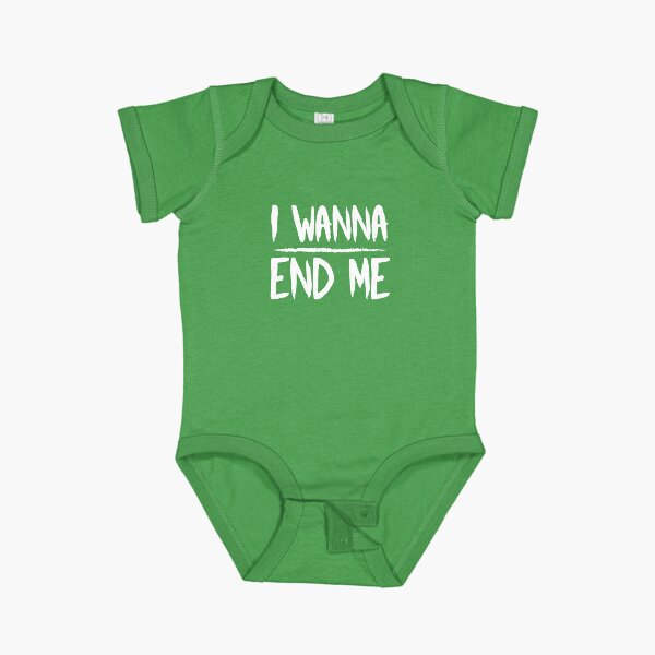 Item preview, I Wanna End Me (Green BG) designed and sold by FilipeFerreira.