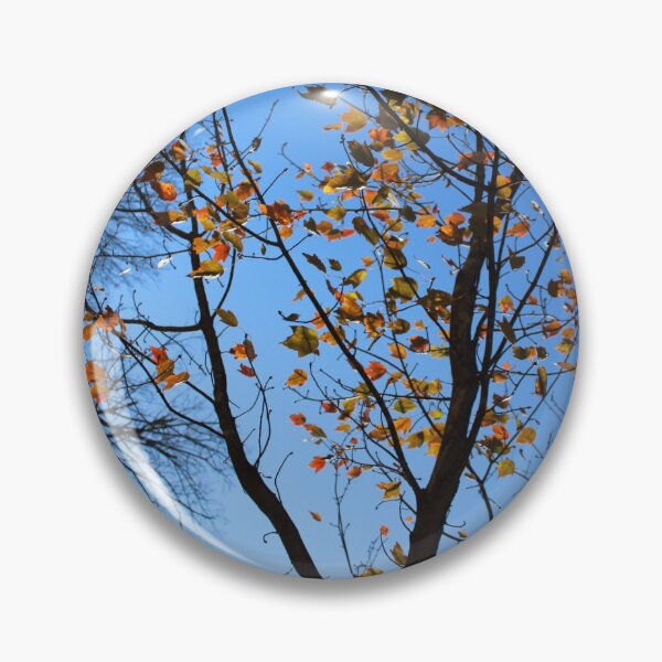 Item preview, Blue Skies and Autumn Leaves designed and sold by GoldLeafClouds.