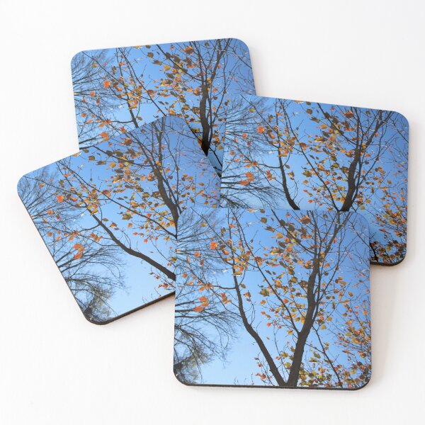 Item preview, Blue Skies and Autumn Leaves designed and sold by GoldLeafClouds.