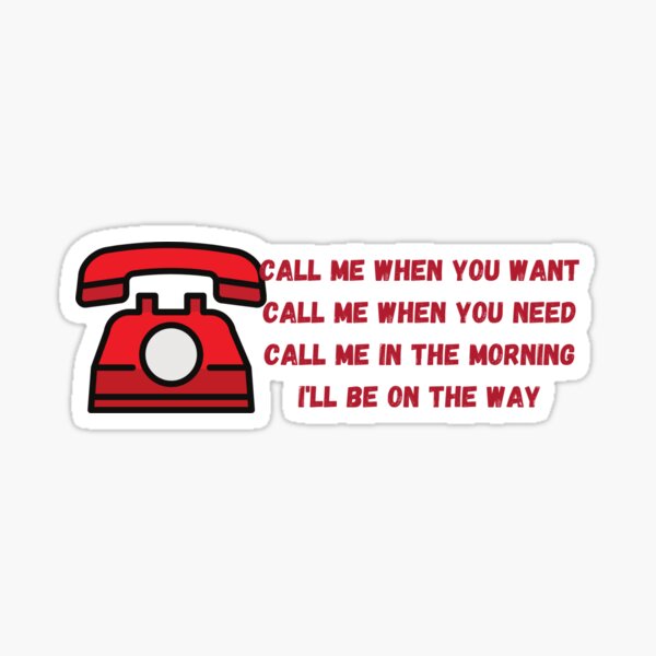 Lil Nas X Call Me Sticker For Sale By Ke19obri Redbubble