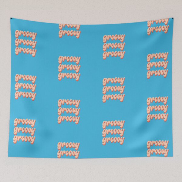 Item preview, groovy typography design designed and sold by Making Sunshine.