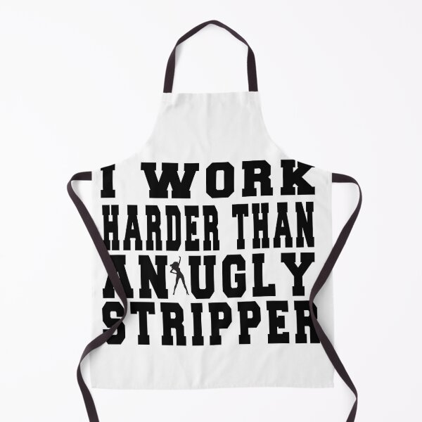 Item preview, i work harder than an ugly stripper T-Shirt Lightweight Sweatshirt ,STRIPPER Essential T-Shirt designed and sold by thenewall.