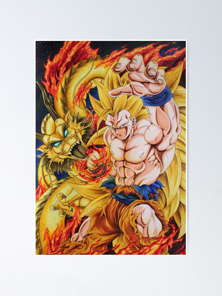 Goku ssj3 Poster by Edgar Tordera
