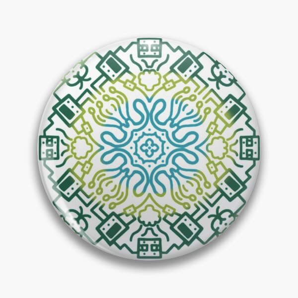 Item preview, GPU Mandala designed and sold by the-bujo-babe.