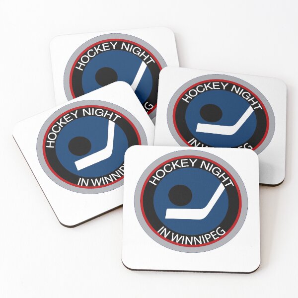 Item preview, Hockey Night In Winnipeg logo. Funny Father's Day gift. Vintage Canadian Canada. Jets parody ice puck design. designed and sold by GTOATlogos.