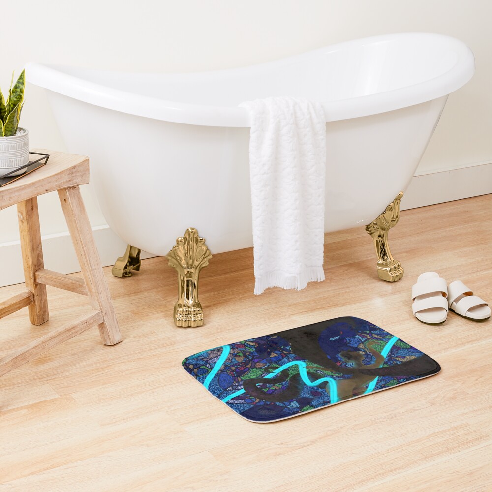 Item preview, Bath Mat designed and sold by uponanightstar.