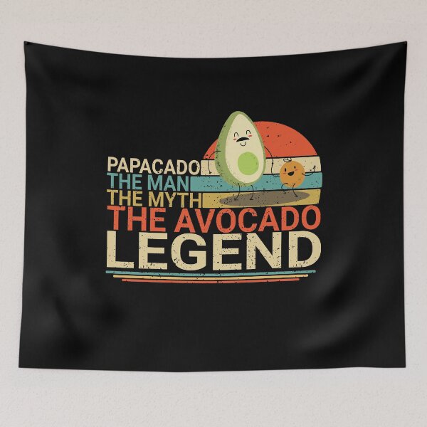 Item preview, Papacado The Man The Myth The Avocado Legend designed and sold by RedQuality.