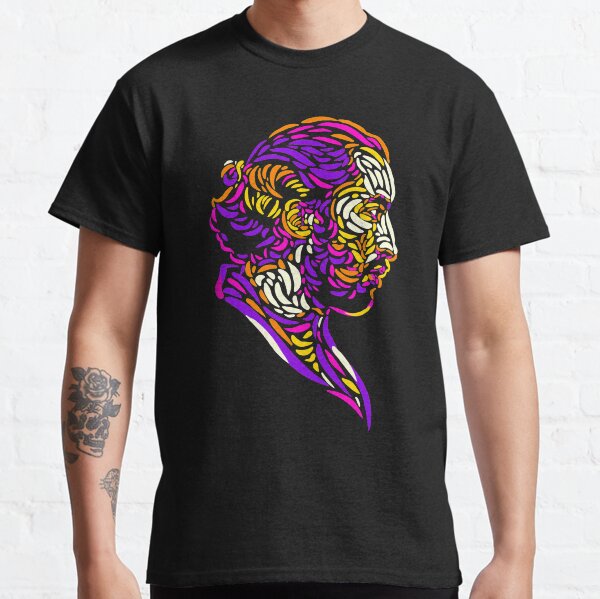 Postrait abstrait de Lomepal T-shirt classique