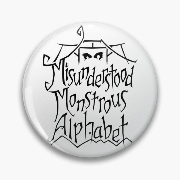 Item preview, Misunderstood Monsterous Alphabet Logo designed and sold by Paul Zak.