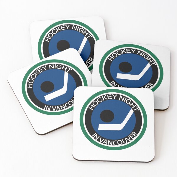 Item preview, Hockey Night In Vancouver logo. Funny Father's day gift. Vintage Canadian Canada. Canucks parody ice puck design. designed and sold by GTOATlogos.