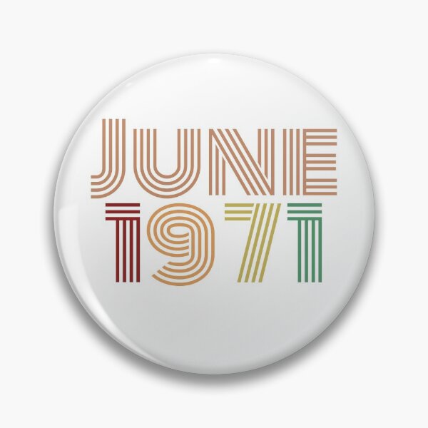 Item preview, June 1971 Design, Happy 50th Birthday, designed and sold by marosharaf.