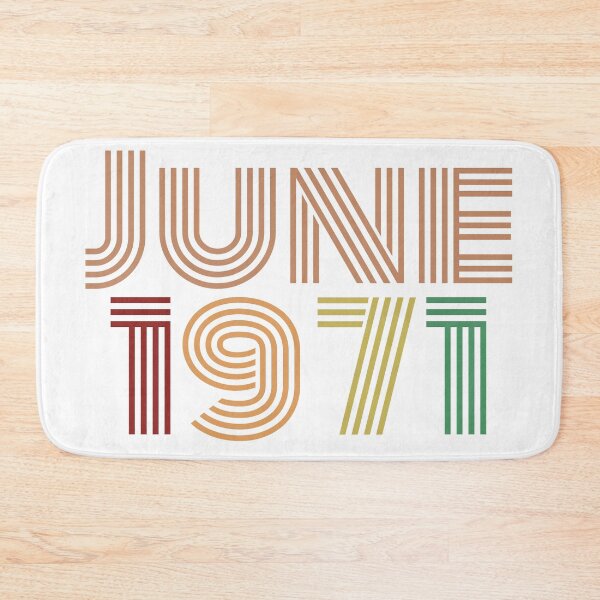 Item preview, June 1971 Design, Happy 50th Birthday, designed and sold by marosharaf.